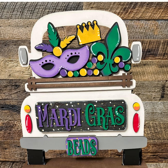 mardi gras mat insert