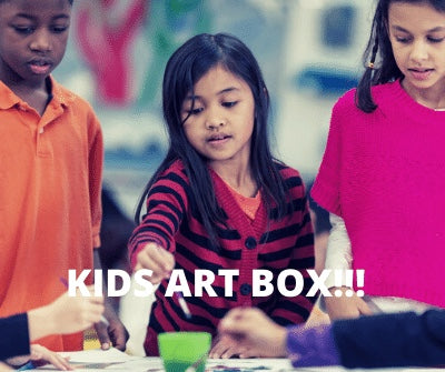 Kids Art Box Month to Month Subscriptions – Regular Size – Outside The Box  Creation