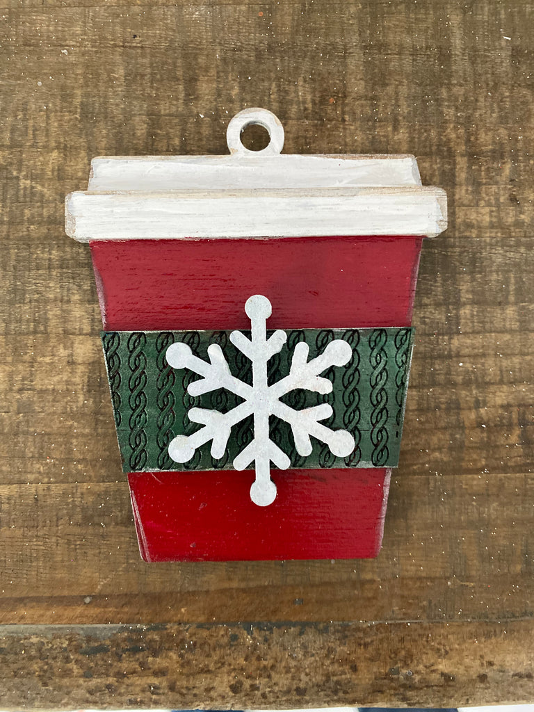 DIY Wood Blank Snowflake Gift Card Holder
