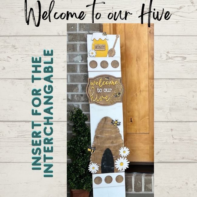 Welcome to our Hive Interchangeable Porch Leaner Kit ***3D Kit only***