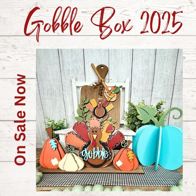 Seasonal DIY Gobble Craft Box  2025 is Here.