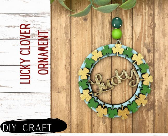 Lucky Clover Spring Ornament