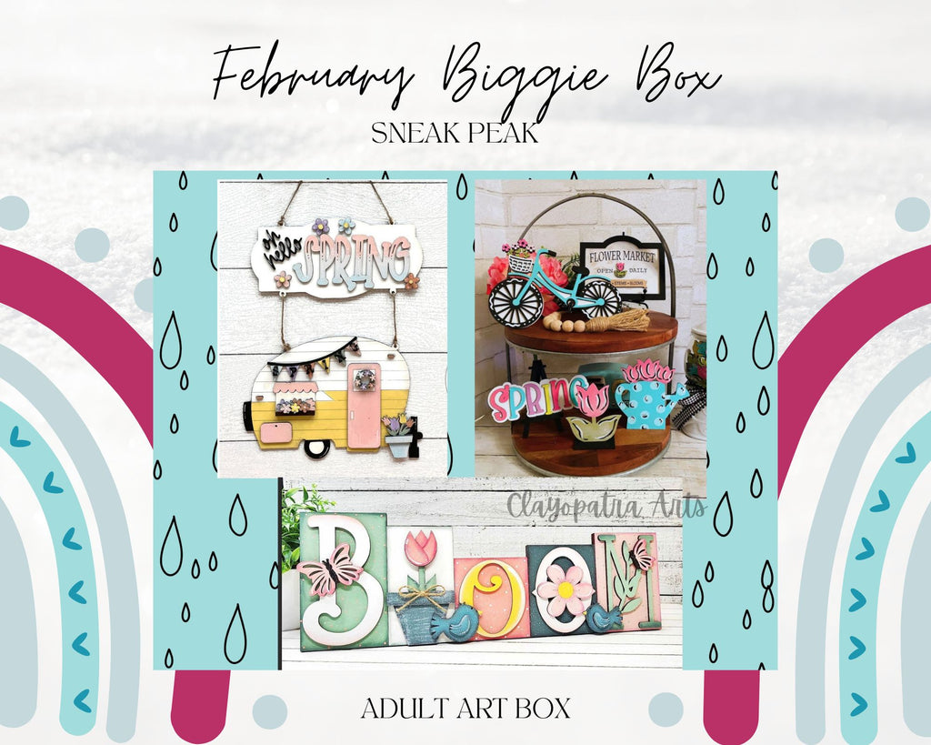 Bi-Monthly  Biggie Art Subscription Box: Open for New Members Now!!!
