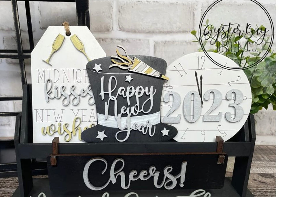 3D DIY Wood Cheers Insert: Insert Only for wagon or bench