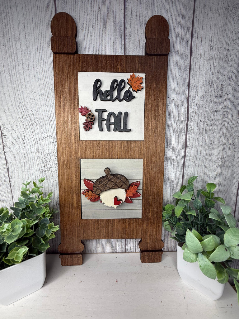 Hello Fall Tile Kit for the Ladder: Insert Only