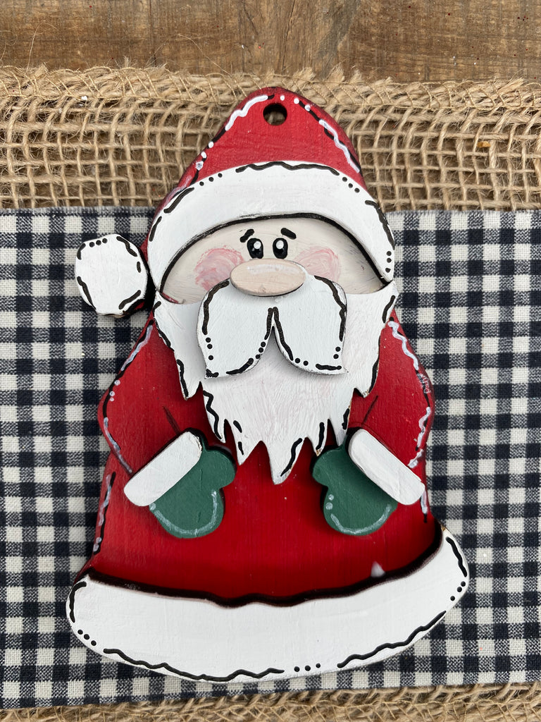 Santa Winter Ornament  DIY Craft