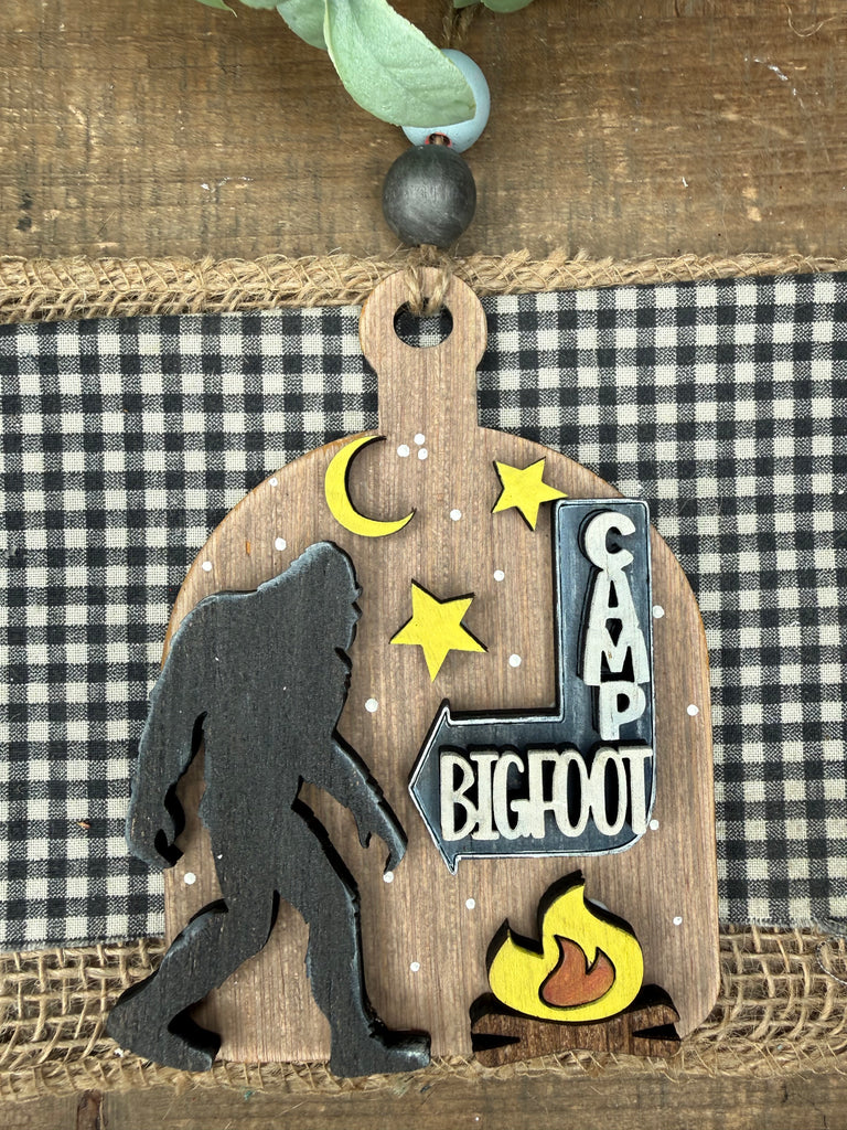 Camp Bigfoot Snarky Anytime Ornament