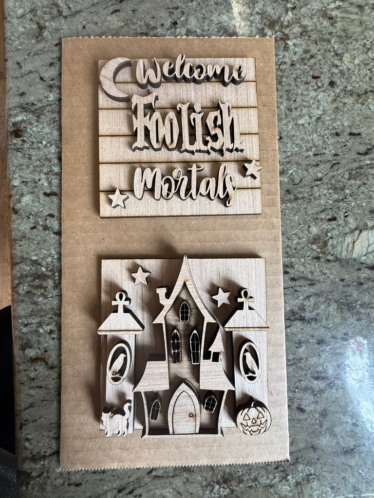 Welcome Foolish Mortals Tile Kit for the Ladder: Insert Only