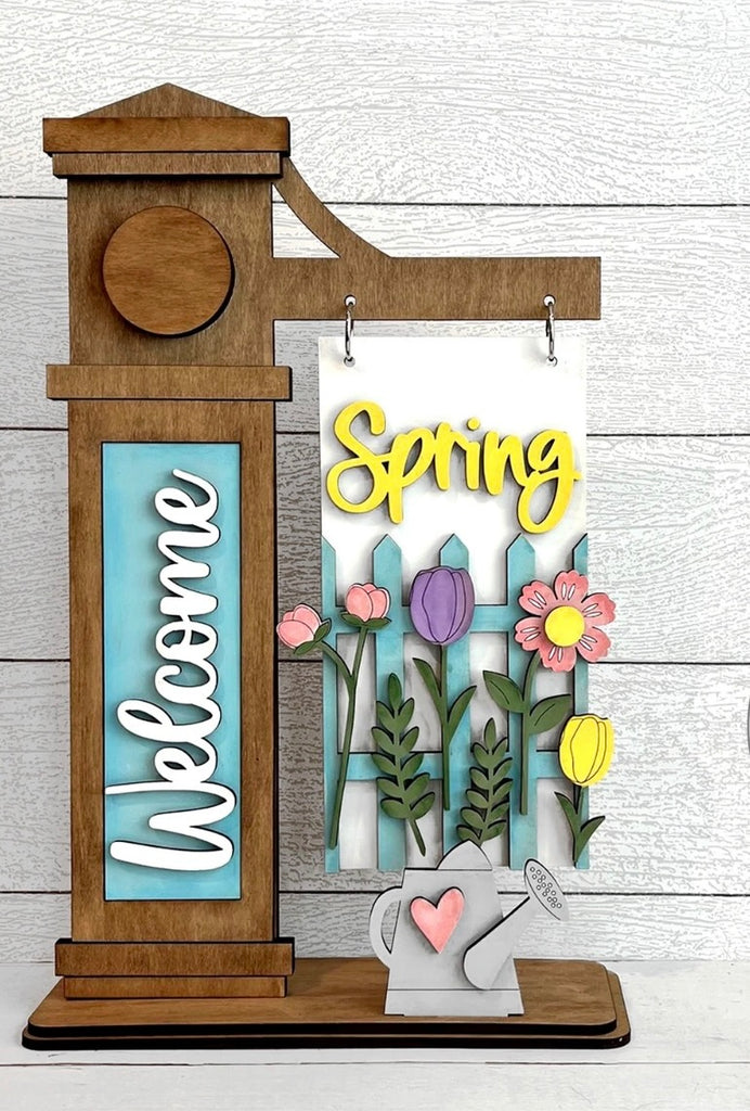 3D Welcome Spring KIY Wood Insert Kit for the Arm Stand: Insert Only