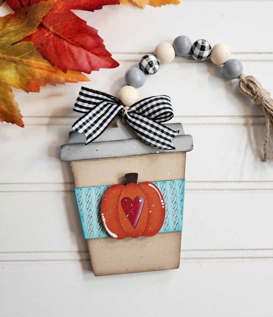 DIY Wood Blank Pumpkin Spice Gift Card Holder