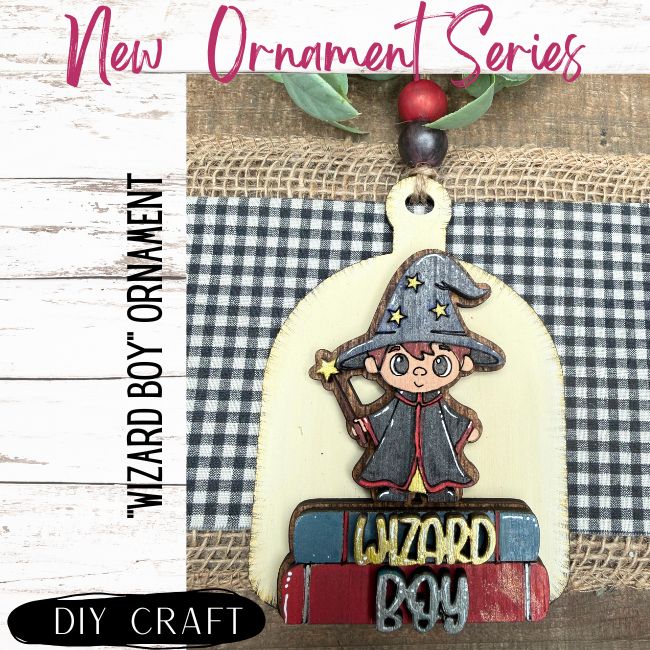 Wizard Boy Anytime Ornament