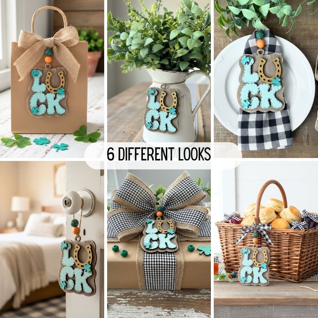 Luck Bubble Word St. Patricks Day Ornament – Clayopatra Arts