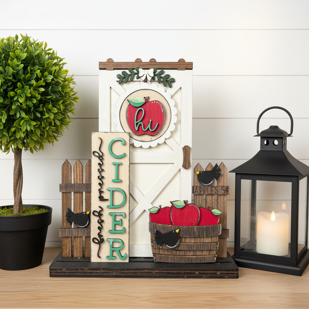 Apple Cider Gingerbread Layout