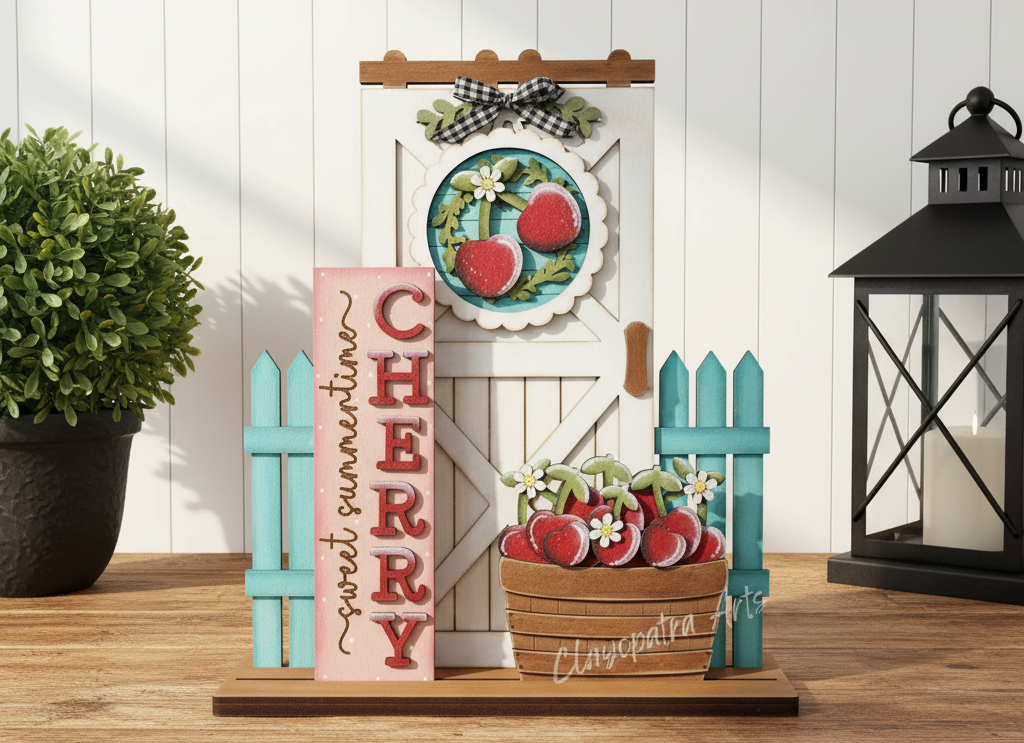 Cherry Barn Door Gingerbread Watermark
