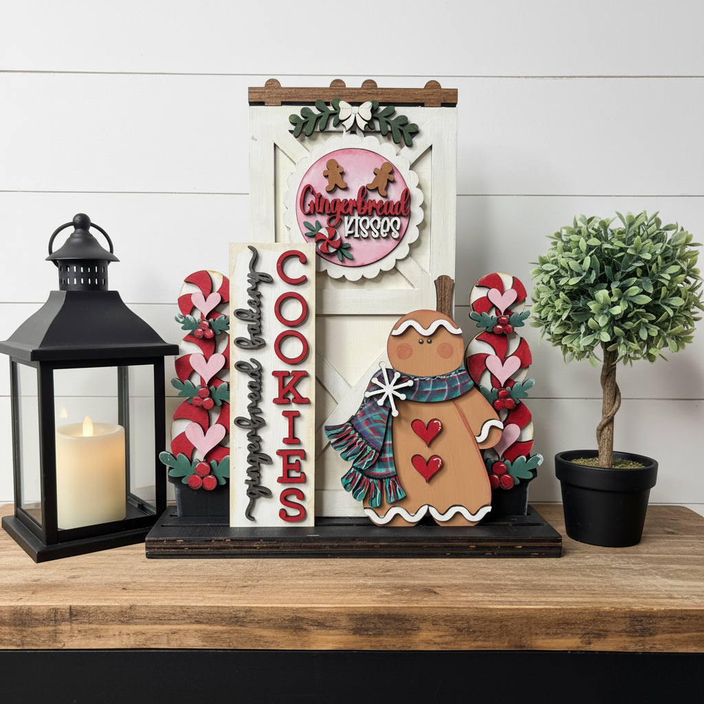 Gingerbread Farmhouse Lifestyle
