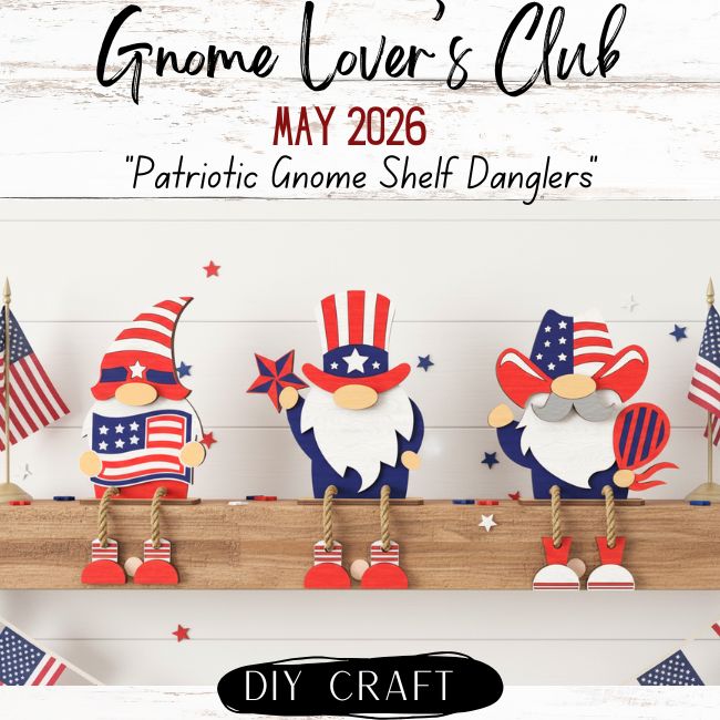 Gnome Lovers DIY Craft Club Bi-Monthly: Now Open for New Members