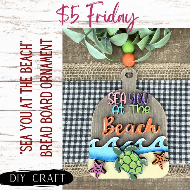 Sea You At The Beach  Summer Ornament