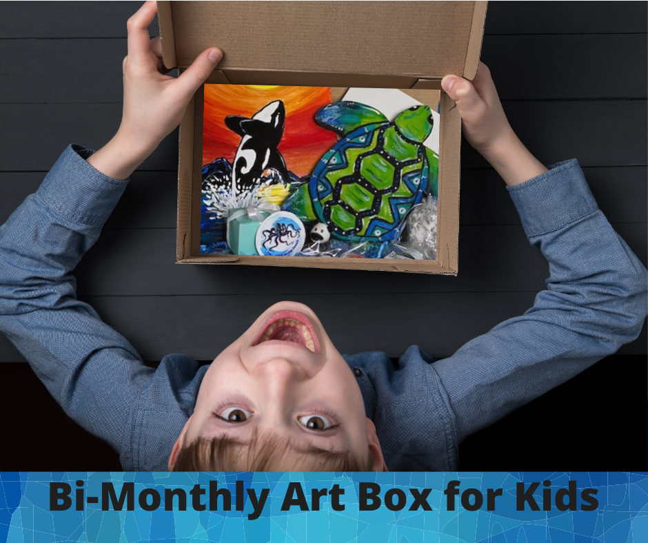 Children's monthly craft store box