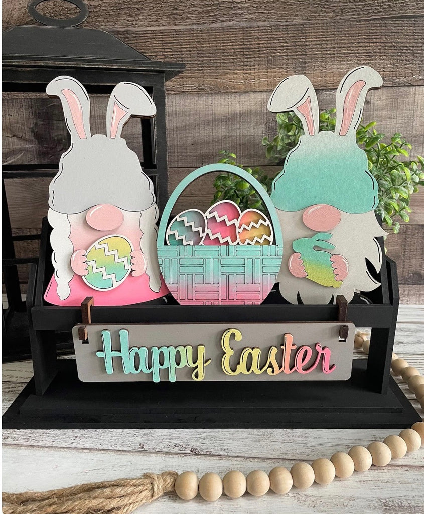 Happy Easter  DIY Wood Insert for Wagon or Bench ***Insert Only***